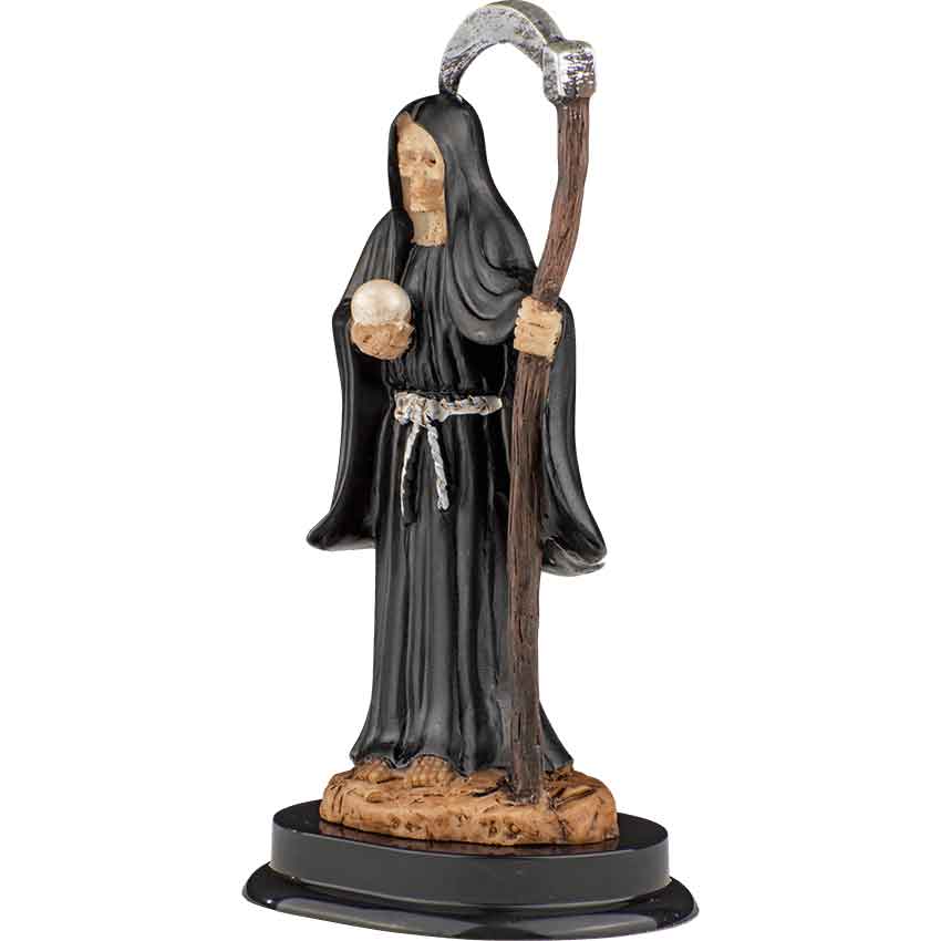 Grim Reaper Statue - Black