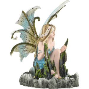 Crouching Water Fairy Statue