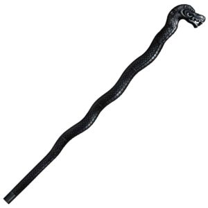 Brown and Brass Knob Walking Stick