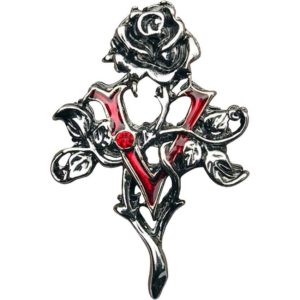 The Vampire Rose Necklace