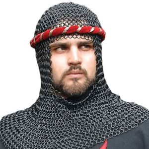 Blackened Chainmail Coif