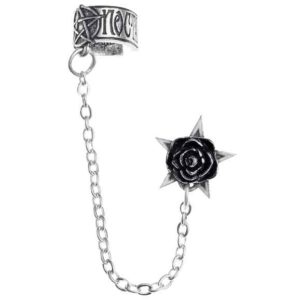 Rosa Nocta Chained Earring