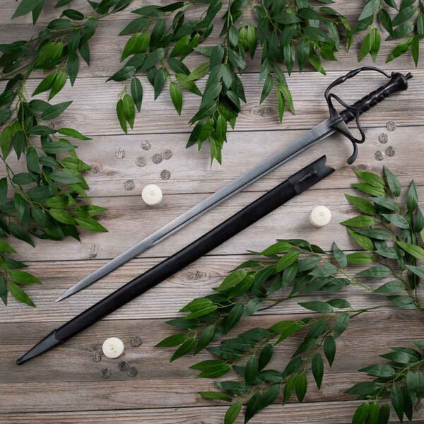 Blackened Short English Saber