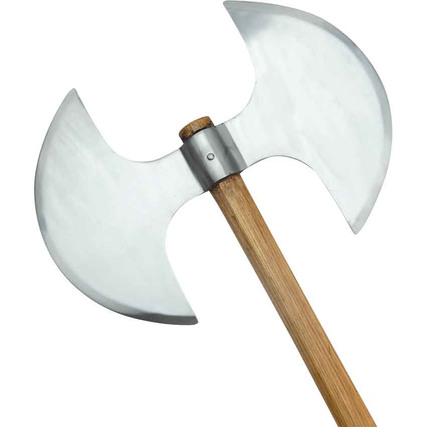 Long Hafted Double Bit Axe