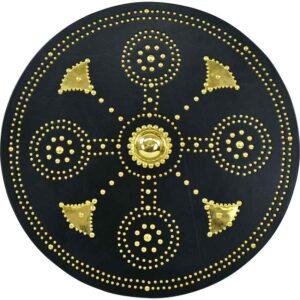 Brass Studded Scottish Targe