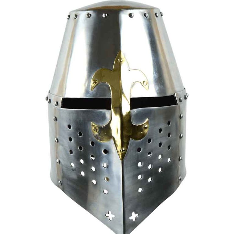 Crusader Helmets, Sugarloaf and Great Helms - Dark Knight Armoury