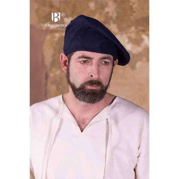 Medieval Wool Beret