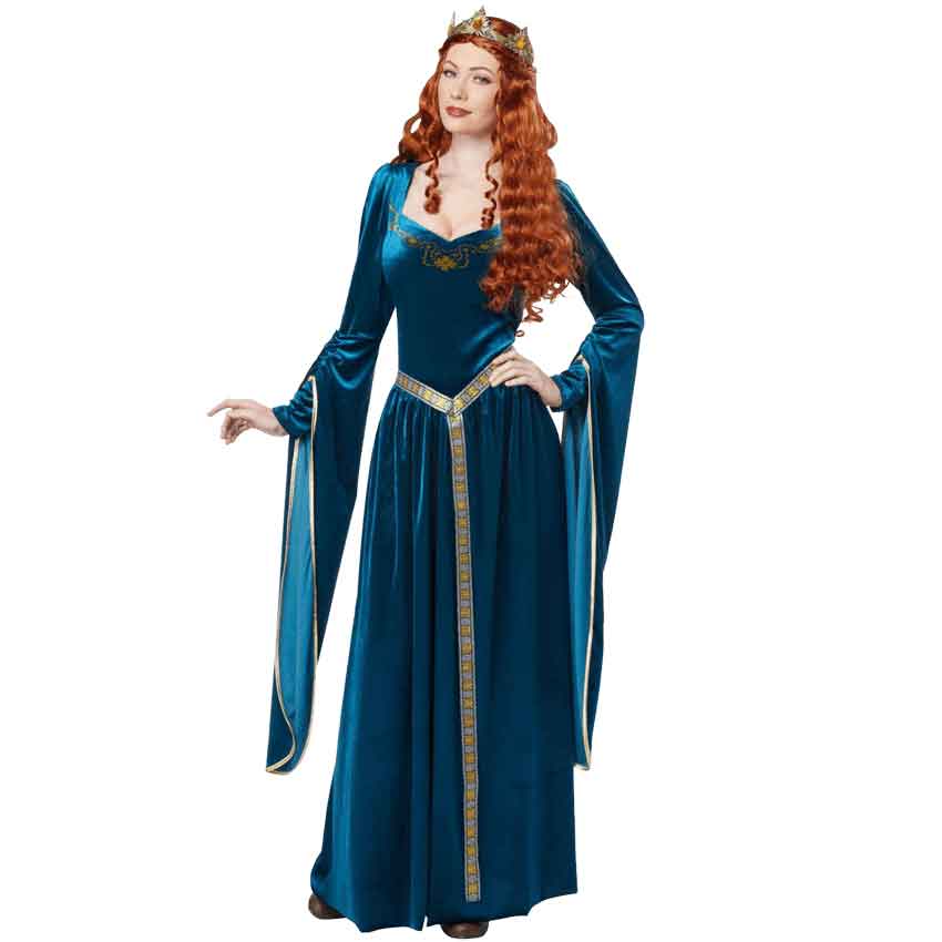 Women's Medieval Renaissance Costumes Pirate Corset Dress Women