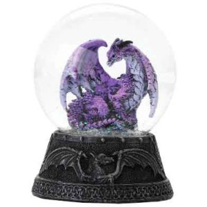 Hoarfrost Dragon Water Globe