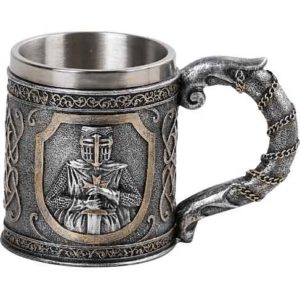 Metallic Templar Knight Tankard