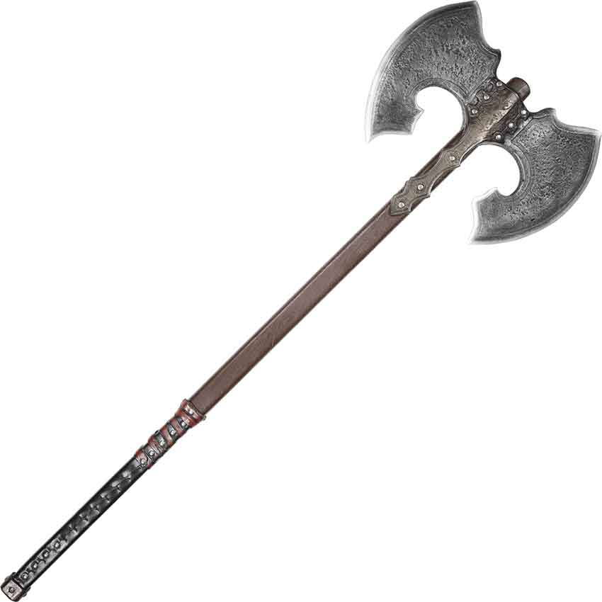 double sided axe