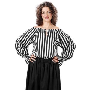 Anne Bonney Striped Blouse