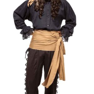 Elizabeth Linen Pirate Vest