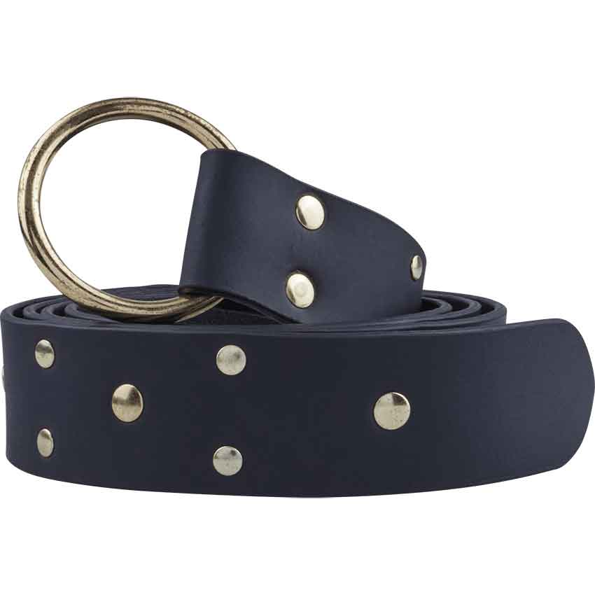 Knights Studded Ring Belt