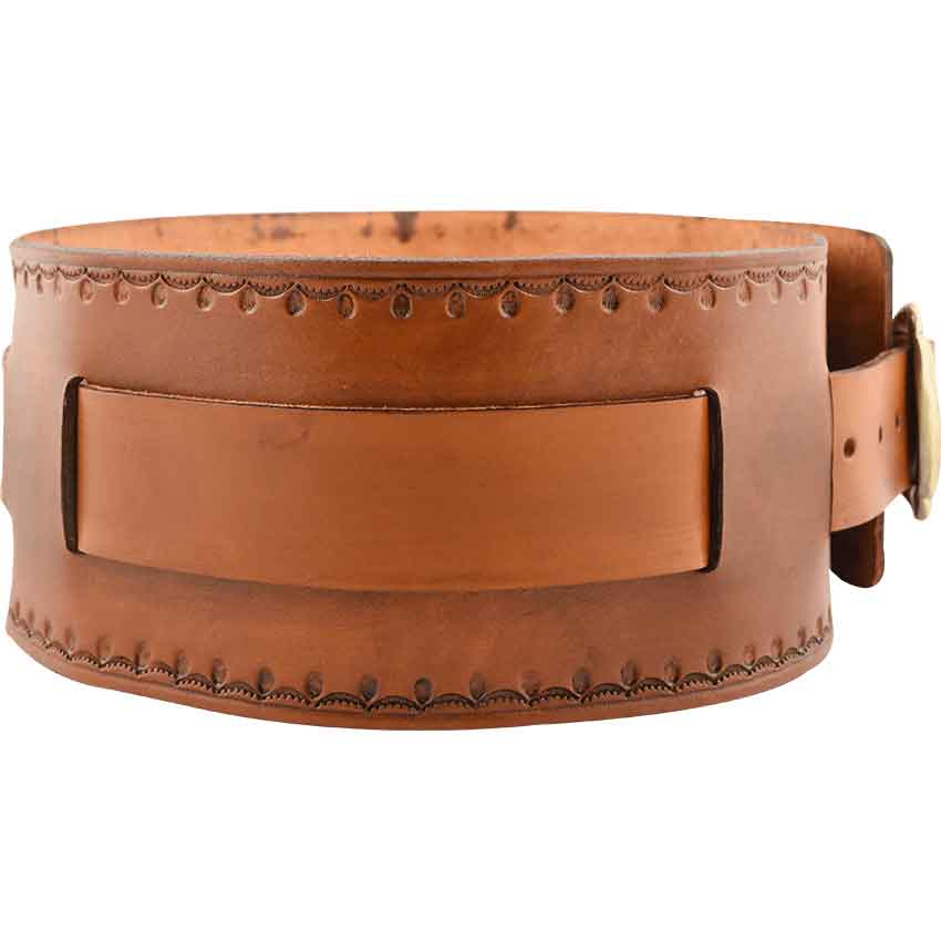 XALO Utility Belts Medieval PU Leather Belt Retro Buckle Wide Waist Belt,  Brown Fashion Soft Steampunk Belt for Women and Men,A