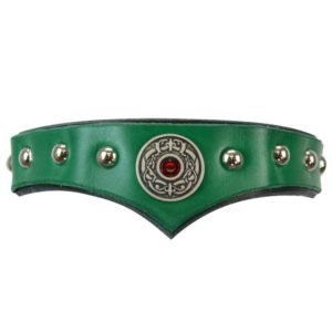 Childrens Celtic Leather Headband