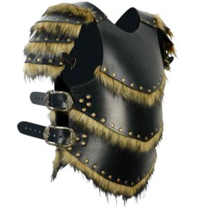 Savage Warrior Leather Armour with Pauldrons