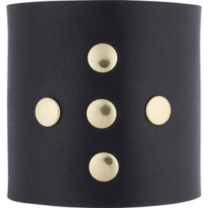 Crusader Cross Leather Wrist Cuffs