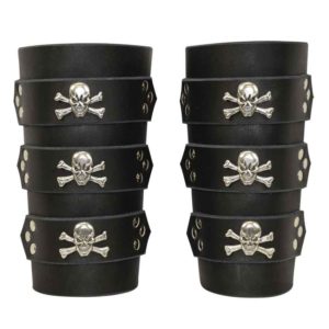 Jolly Roger Pirate Bracers