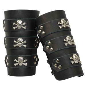 Jolly Roger Pirate Bracers