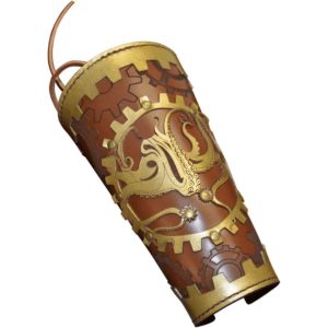 Celtic Mantikor Leather Bracers - MY100415 - Medieval Collectibles