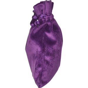 Purple Velvet Pouch