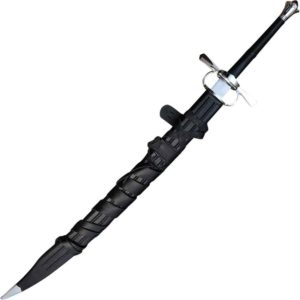 Ring Hilt Swiss Saber With Scabbard and Belt