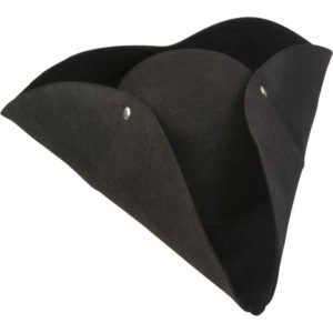 Pirate Women Hat Medieval Celtic Renaissance SCA Tricorn Triangle Pirate  Hat