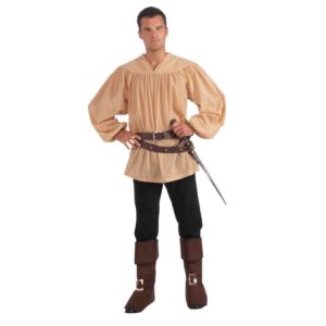 Plus Size Beige Medieval Shirt