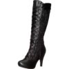 Lady Alexia Lace Panel Boots