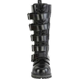 Five Buckle Gothic Tall Boots