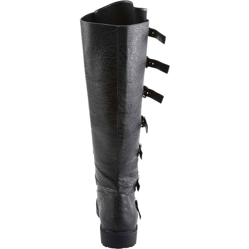 Regal Knee High Boots Black