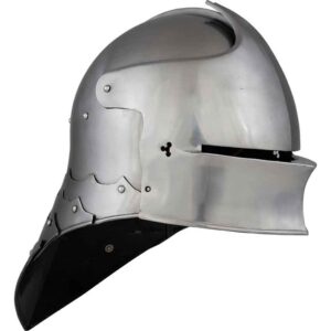 German Sallet Helmet - Polished