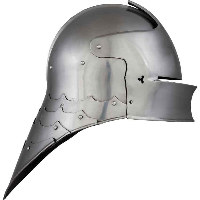 German Sallet Helmet - Polished