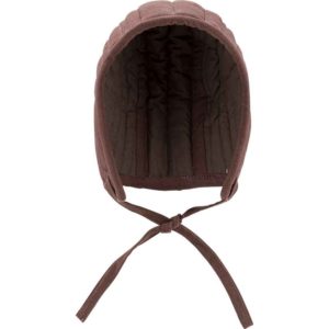 Quilted Arming Cap - Brown