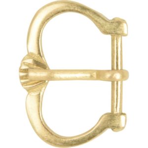 Round Brass Belt Buckle - 3 Inch - HW-700313 - Medieval Collectibles