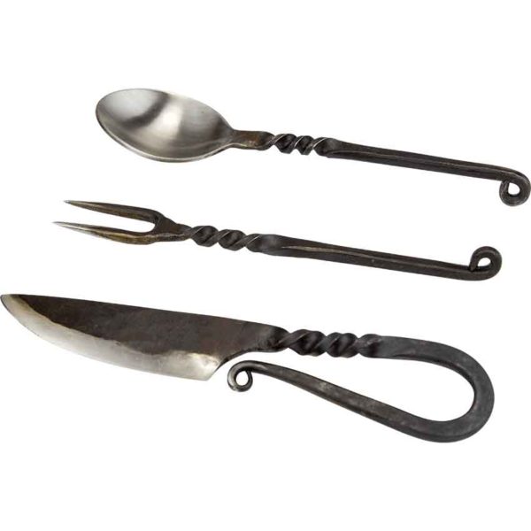 Hand Forged Medieval Cutlery