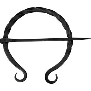 Twisted Medieval Cloak Pin