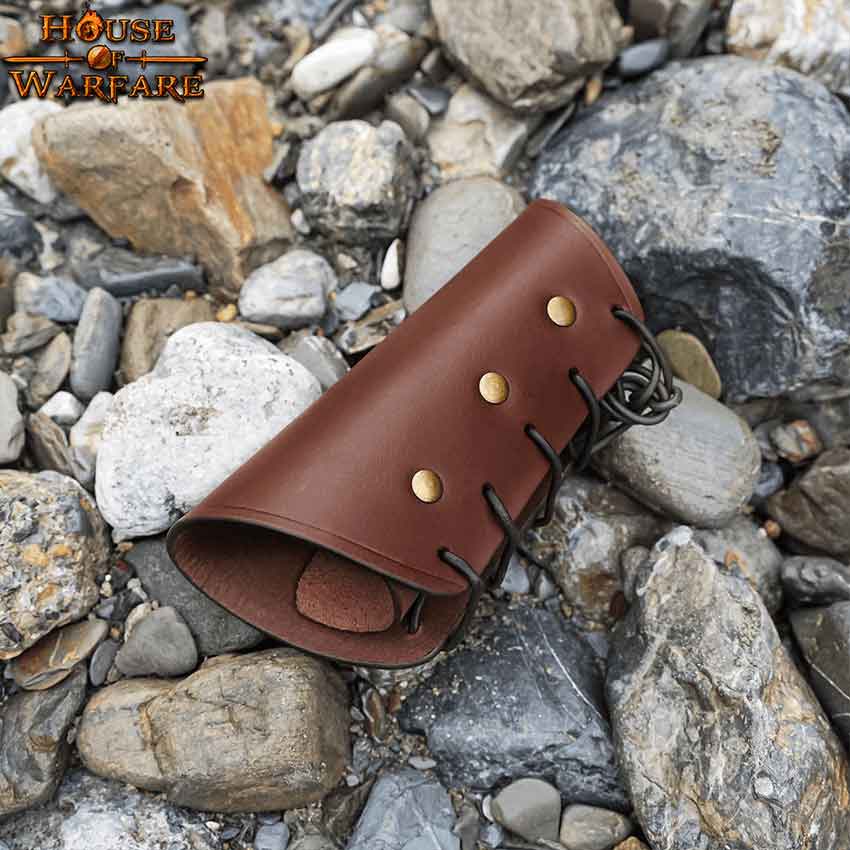 Leather Bracer Leather Armor Brown Leather Cuff Black Leather Bracer Plain Leather  Bracer DIY Armor Christmas Gift for Him P 