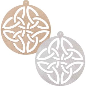 Circle Celtic Knot Ornament Set of 6