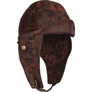 Brown Aviator Cap