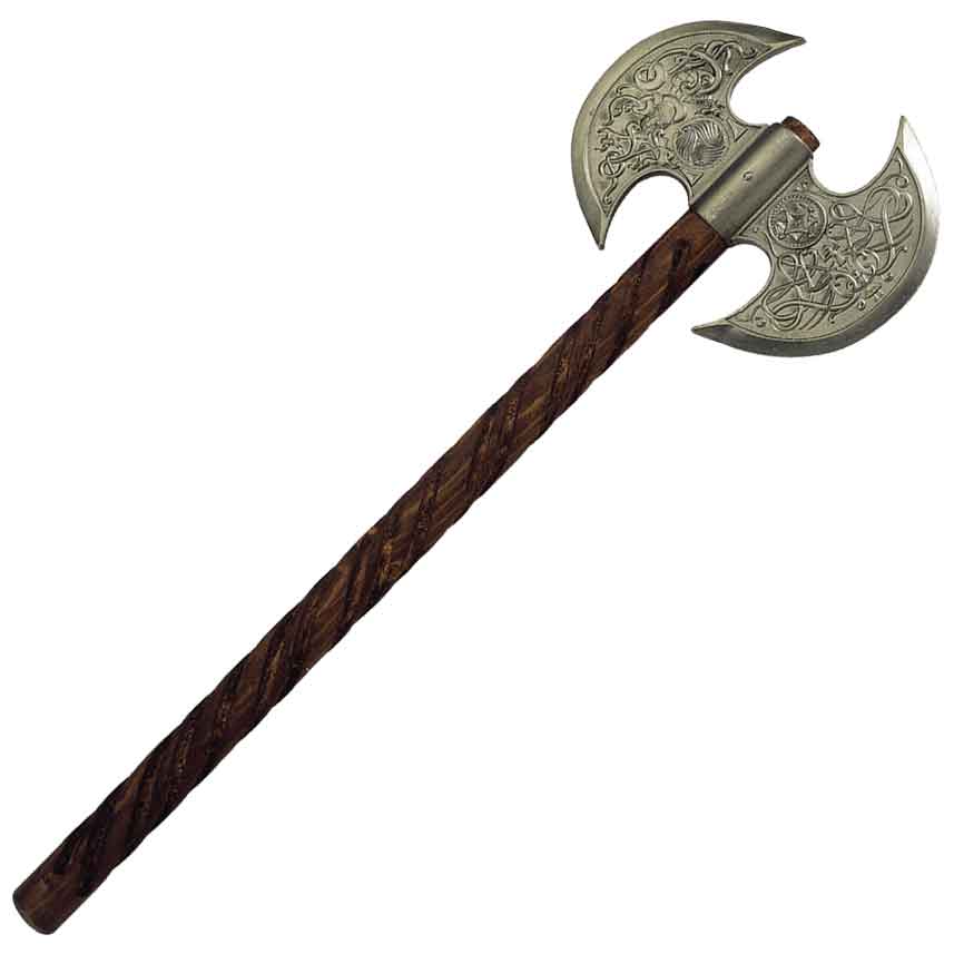 double sided axe
