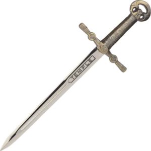 Pewter Temple Sword Letter Opener