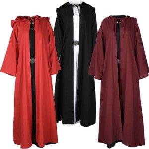 Medieval Hooded Cloak/Cape (Blue,Green,Black,Red,Brown) - 5003 –  Inter-Moden California