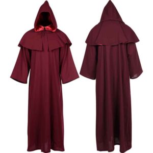 Mens Celtic Ritual Robe With Hood