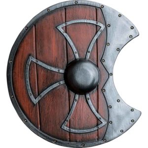 Titan Shield - 52IN x 34IN - LARP - Wooden Shield Effect - Costume