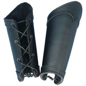 Warriors Leather Arm Bracers