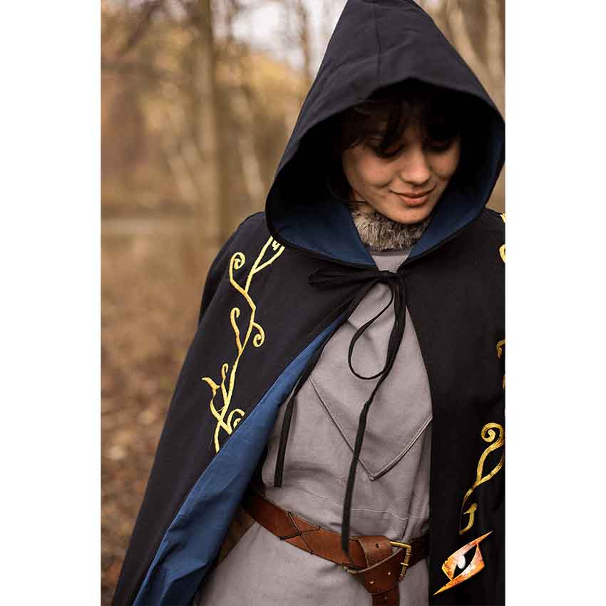 Medieval Hooded Cape renaissance elvish medieval cloak