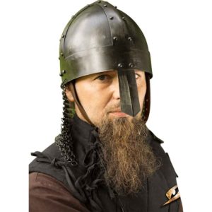 Viking Spangenhelm - Dark Metal Finish