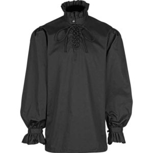 High Collared Victorian Shirt